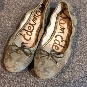 Sam Edelman Camo Print Ballet Flats